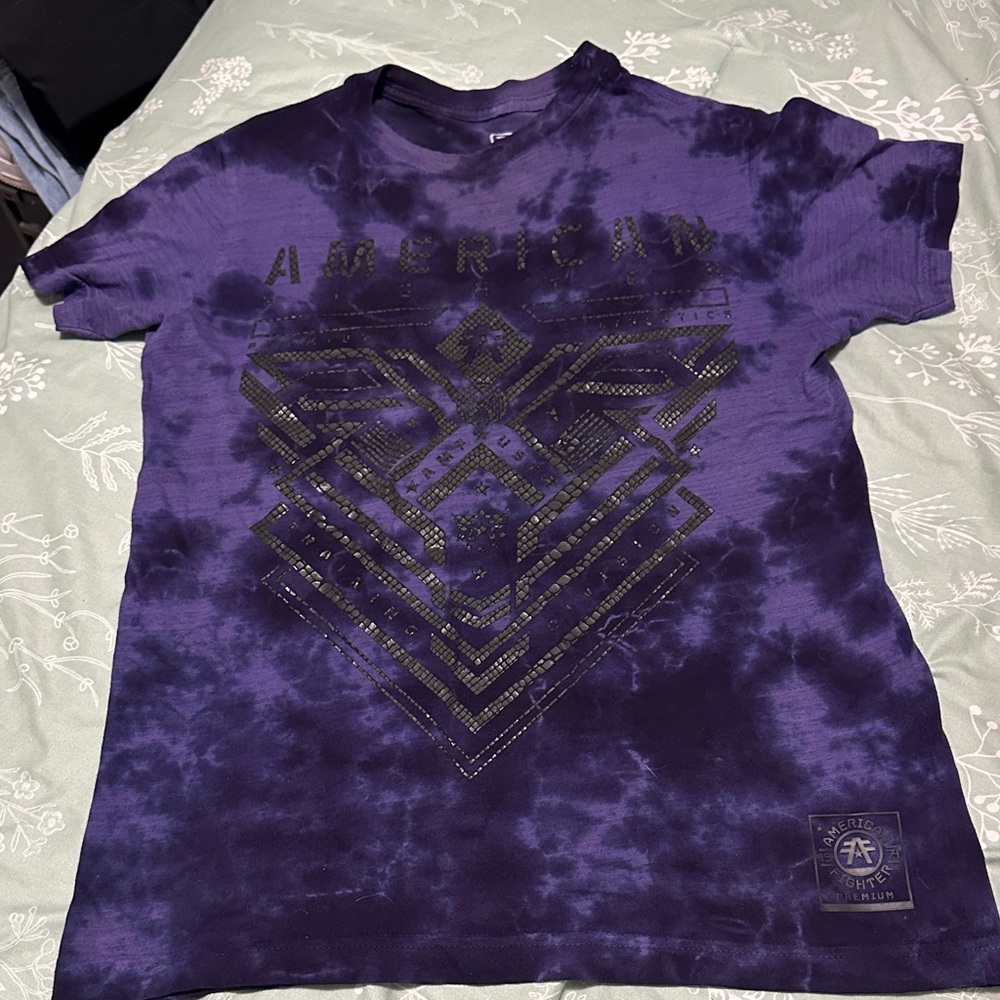 American Fighter Purple T-Shirt